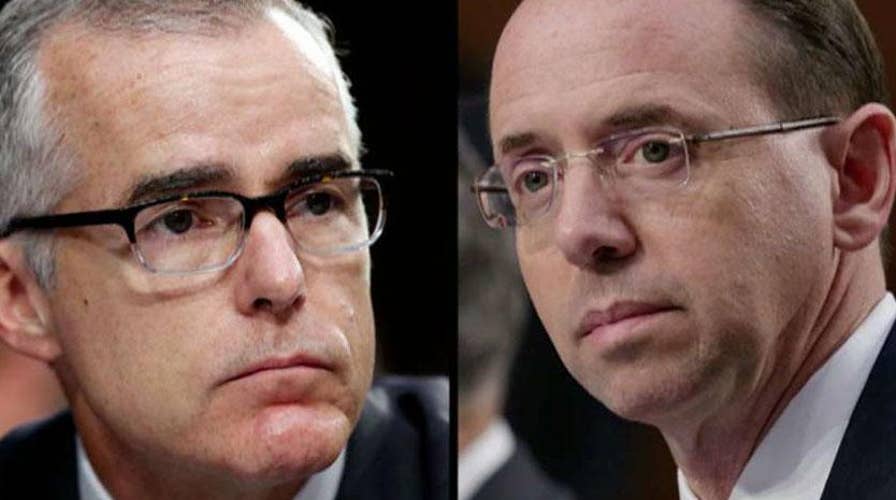 Top Republicans on Judiciary Committees call for McCabe and Rosenstein to testify