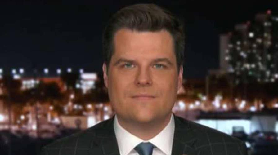 Rep. Matt Gaetz on Democrats' push for more government control, Andrew McCabe's claims