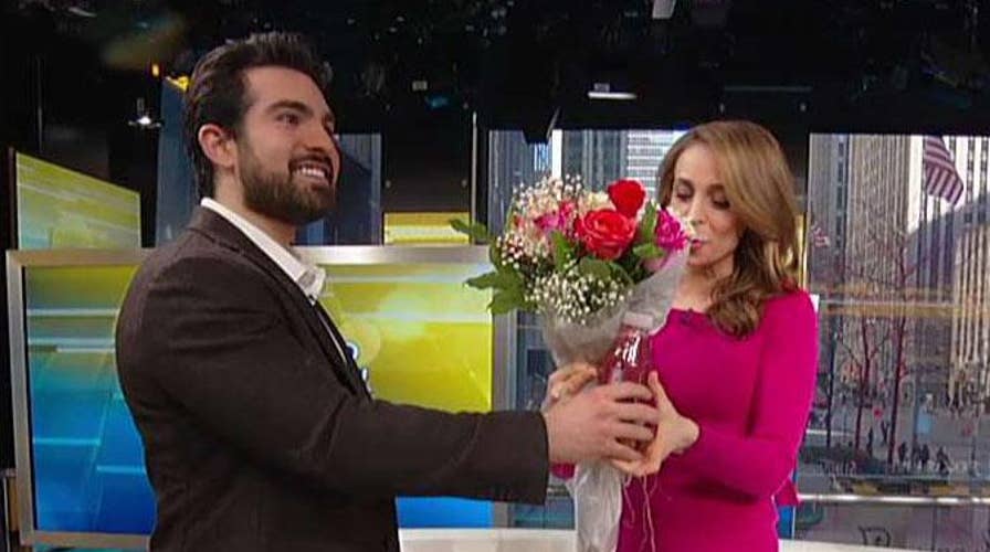 Jedediah’s husband surprises her for their first wedding anniversary