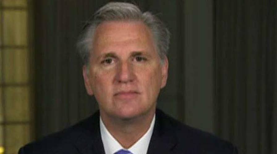Rep. Kevin McCarthy says President Trump has the authority to declare a national emergency