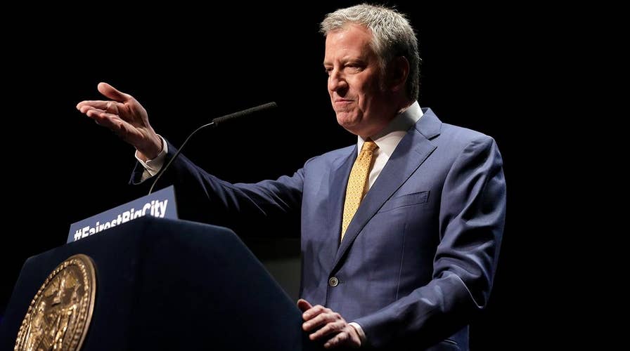 Mayor Bill de Blasio says that US Rep. Alexandria Ocasio-Cortez was wrong on understanding the Amazon deal