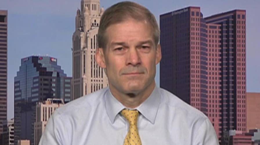 Jim Jordan: 'Scary' to think about unelected officials trying to oust the president