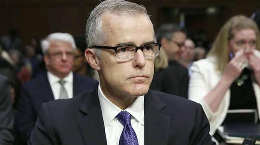 McCabe says he briefed Congress on Trump probe with no objections