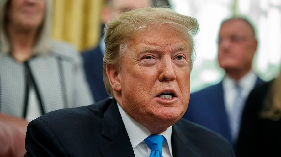 'Fake news': President denies report he asked Whitaker to put Trump ally in charge of Cohen case