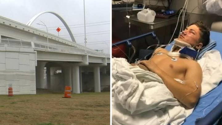 Teen falls off bridge trying to take a selfie