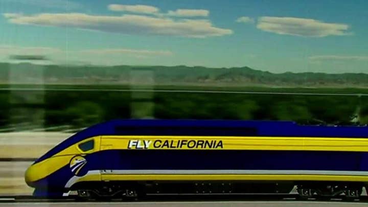 Trump, Newsom spar over funding for California's high-speed rail project