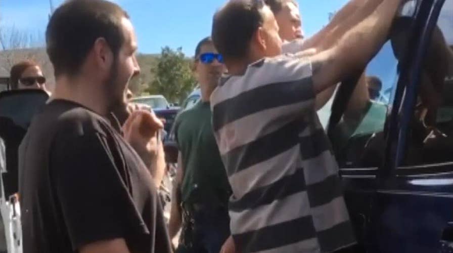 Inmates break into car to save baby locked inside