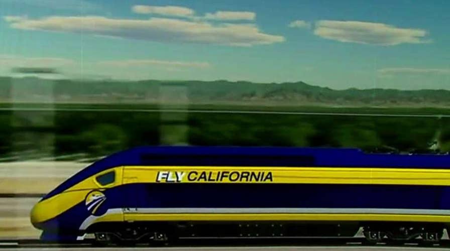 Trump, Newsom spar over funding for California's high-speed rail project