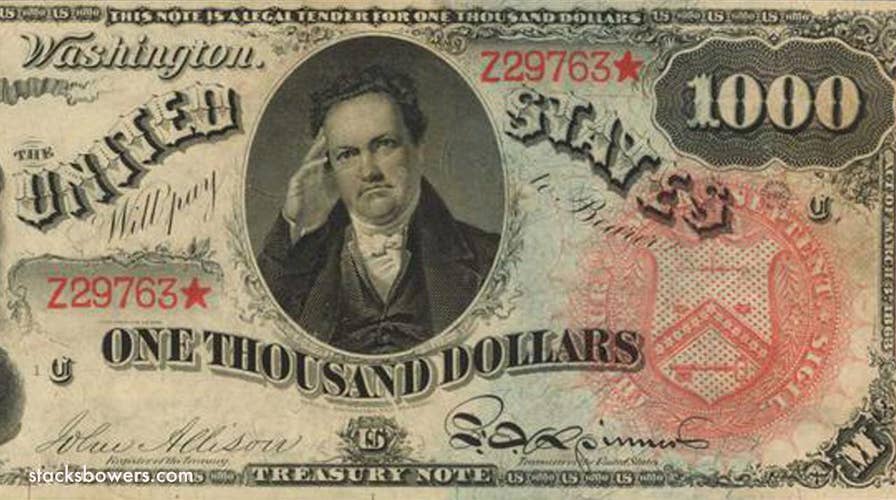 Rarest, most valuable US paper bills in existence set for multimillion dollar auction