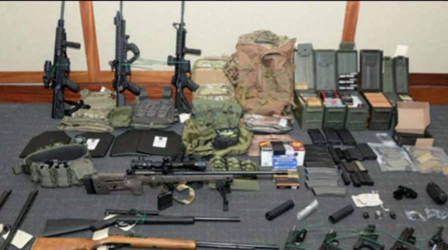 Coast Guard officer arrested on gun charges had hit list of media personalities and Democratic lawmakers