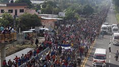 New migrant caravan forms as Mexican cities that border US keep swelling with asylum seekers