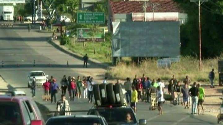 Venezuela facing new unrest after Maduro closes border with Brazil.