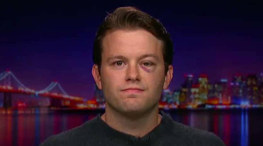 Conservative attacked on University of California-Berkeley campus speaks out