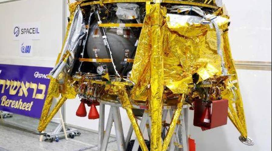 SpaceX rocket launches Israel’s first moon lander