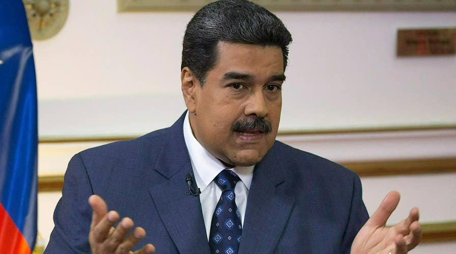 President Nicolás Maduro attempts to keep foreign aid out of Venezuela