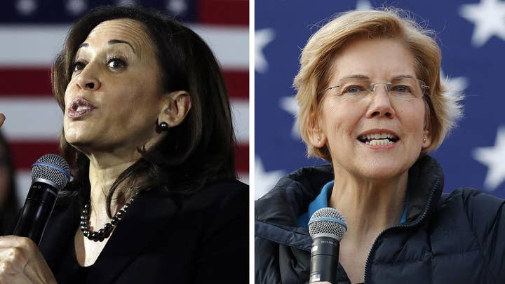 2020 Democratic presidential candidates Harris and Warren support reparations for African-Americans