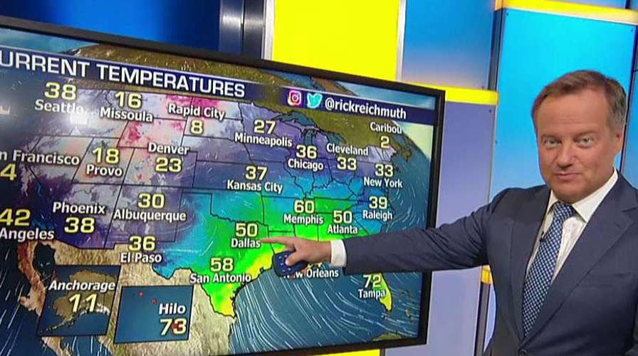 National forecast for Saturday, February 23