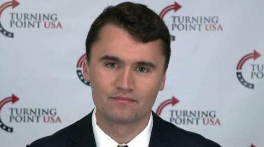 Charlie Kirk says the Democratic primary is about ‘hating Trump’ and giving away ‘free stuff’