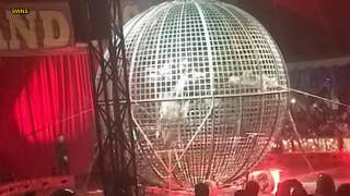 Circus performers crash during 'globe of death' motorcycle stunt - Fox News