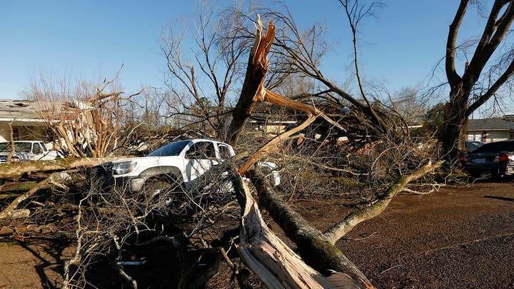 Wicked weather slams the South, Midwest