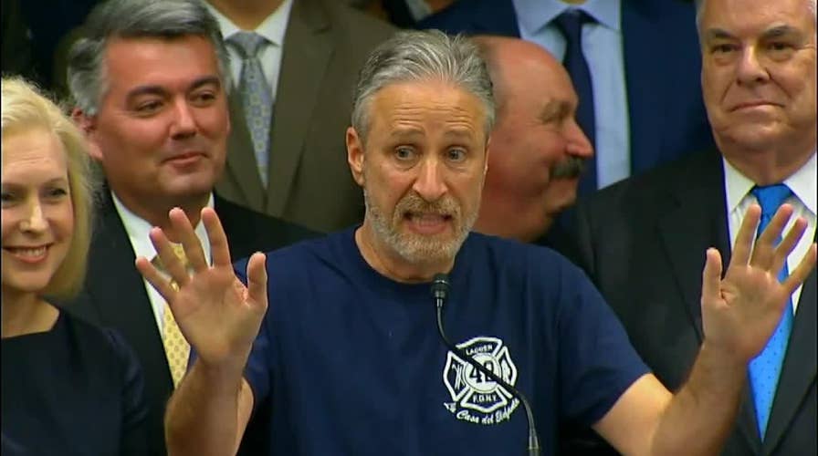 Jon Stewart on 9/11 Victim’s Fund: The Trump Justice Dept. is doing an excellent job... it's Congress' job to fund it