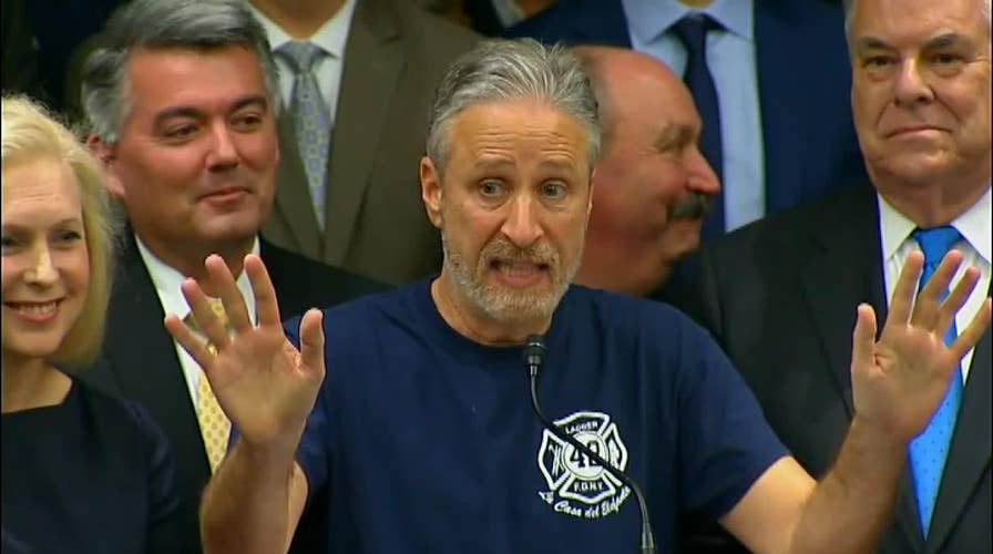 Jon Stewart on 9/11 Victim’s Fund: The Trump Justice Dept. is doing an excellent job... it's Congress' job to fund it