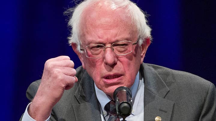 Sen. Bernie Sanders slammed for private jet use