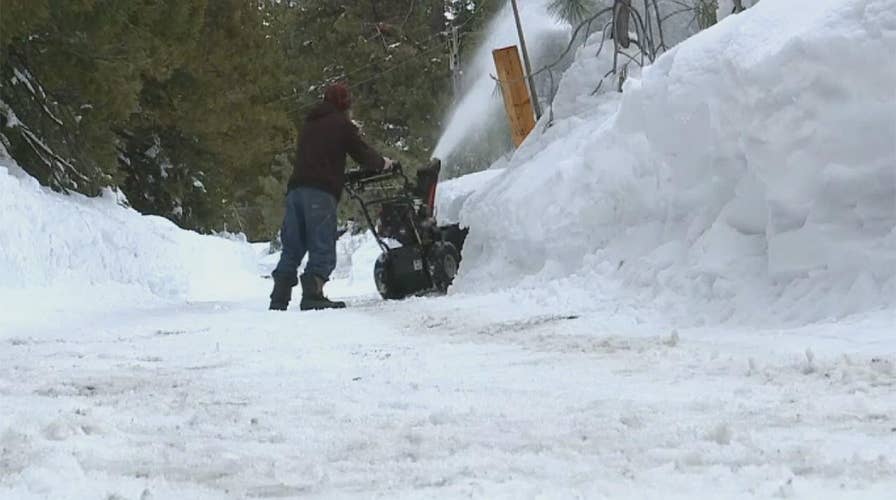 California hit with another round of wintry weather