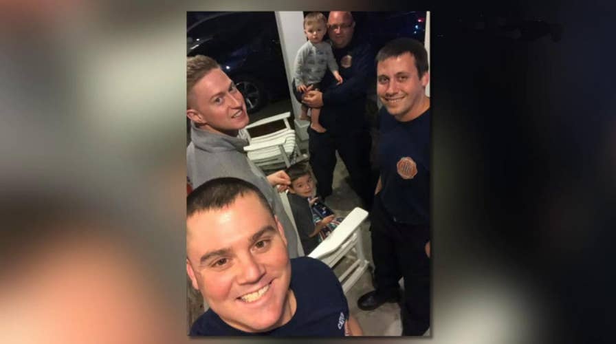 Firefighters go above and beyond the call of duty in Harrisburg, North Carolina