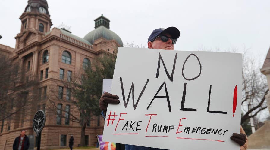 Three Republicans signal they'll join with Democrats opposing Trump's declaration of a national emergency