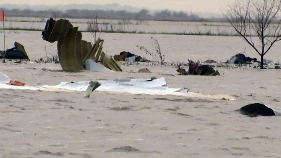 Search for body, black box continues at Amazon Prime Air plane crash