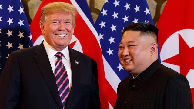 President Trump refuses to answer questions about Cohen during North Korea summit in Vietnam
