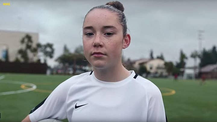 13-year-old soccer prodigy signs a multiyear endorsement deal with Nike and turns pro