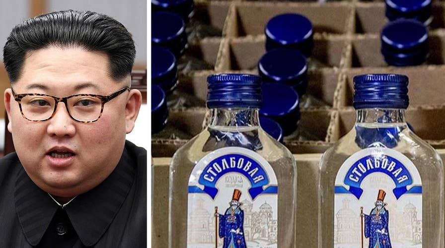 Dutch authorities intercept 90,000 bottles of booze on its way to North Korea