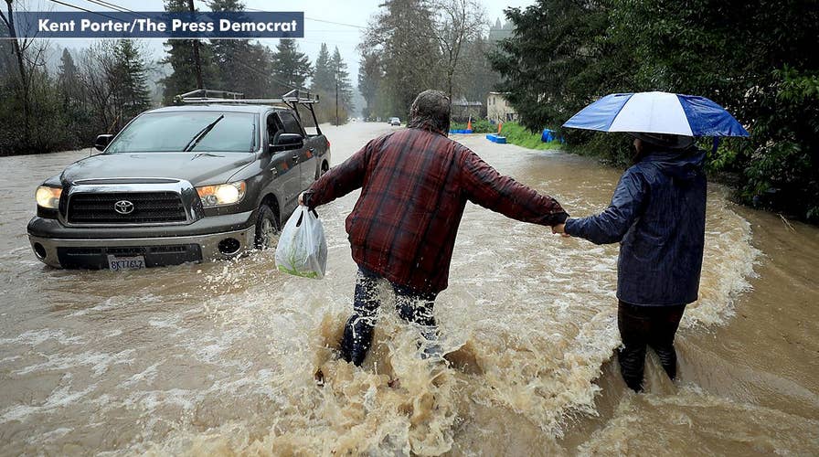 Mandatory evacuation ordered for residents along the Russian River in Northern California