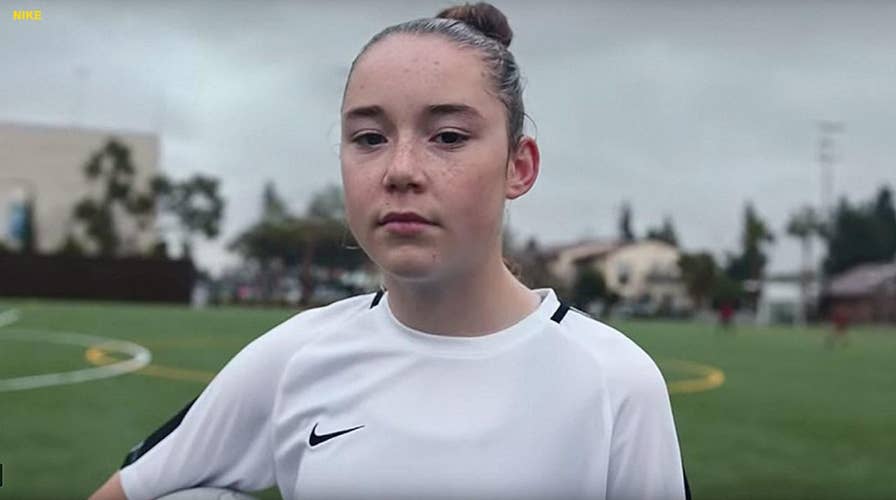 13-year-old soccer prodigy signs a multiyear endorsement deal with Nike and turns pro