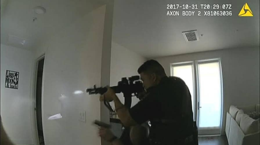 Fatal Halloween 2017 California police shooting seen in bodycam video