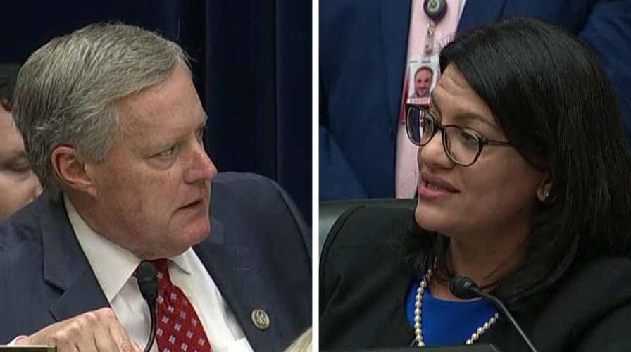 Representatives Tlaib and Meadows clash during Michael Cohen testimony