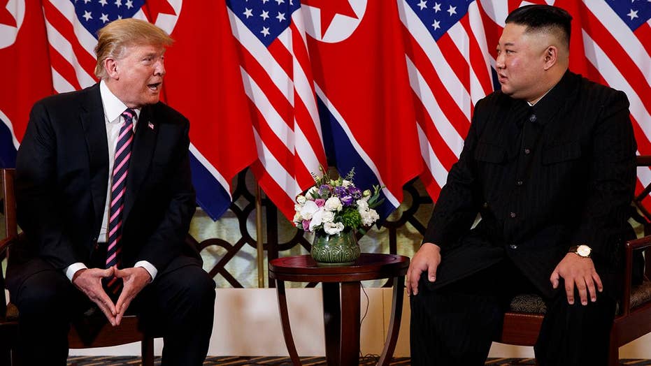 President Trump Kim Jong Un Dined On Pear Kimchi Chocolate Lava Cake At Social Dinner Fox News
