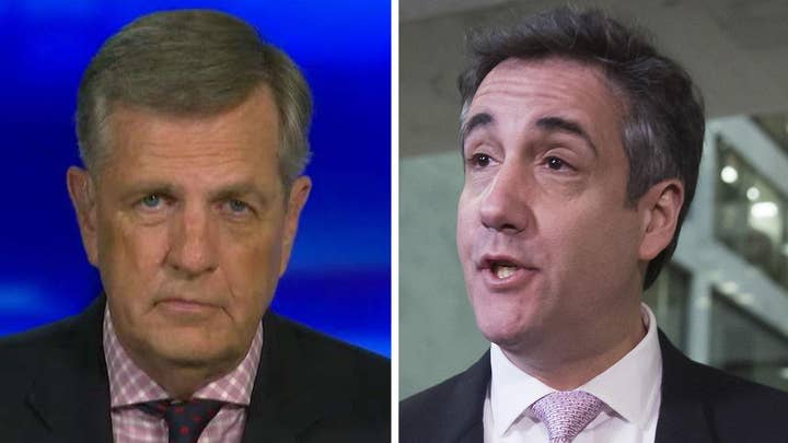 Brit Hume: Michael Cohen is a broken man