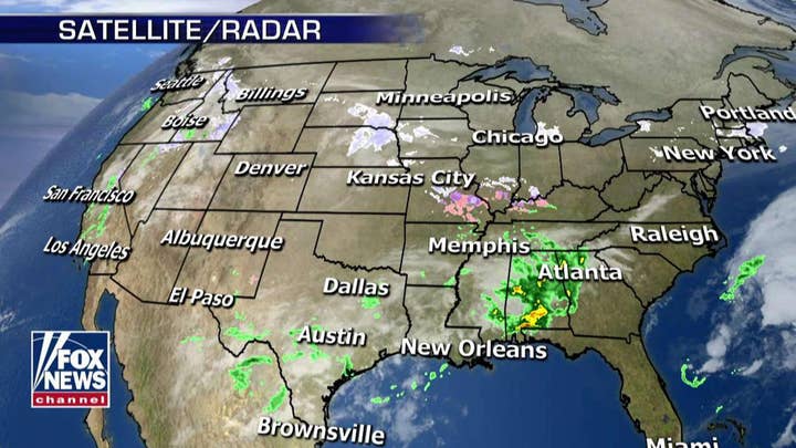 National forecast for Thursday, February 28