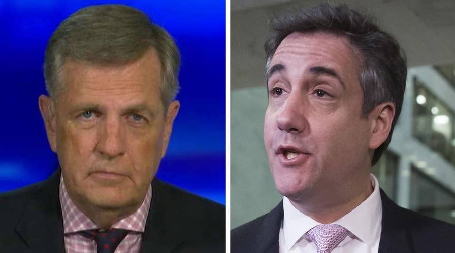 Brit Hume: Michael Cohen is a broken man