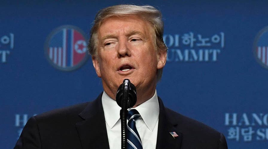 President Trump on not reaching an agreement with Kim Jong Un: 'Sometimes you have to walk'