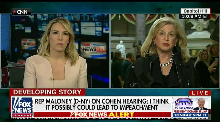 Rep. Carolyn Maloney Discusses Possible Trump Impeachment