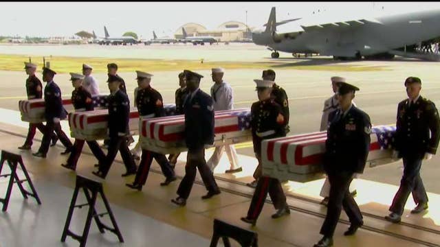 Whatever Happened to the transfer of remains of American war heroes returned from North Korea?