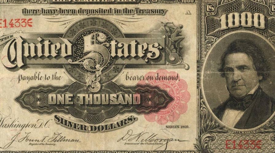 Extremely rare 'unicorn of US paper money' sells for $1.9 million