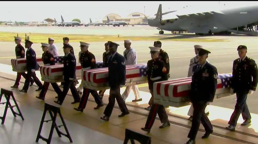 Whatever Happened to the transfer of remains of American war heroes returned from North Korea?