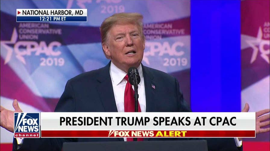 President Trump Speaks on Tariffs at CPAC