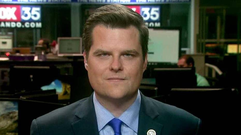 Rep. Matt Gaetz regrets 'invoking' Michael Cohen's family in tweet, says he's 'sorry' | Fox News