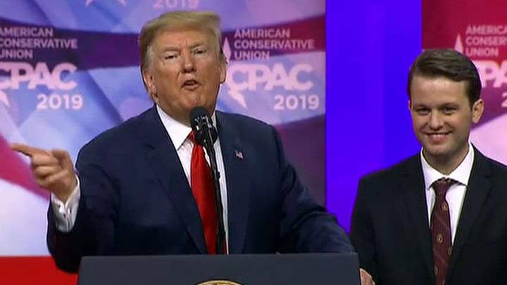 Conservative attacked on Berkeley campus joins Trump onstage at CPAC